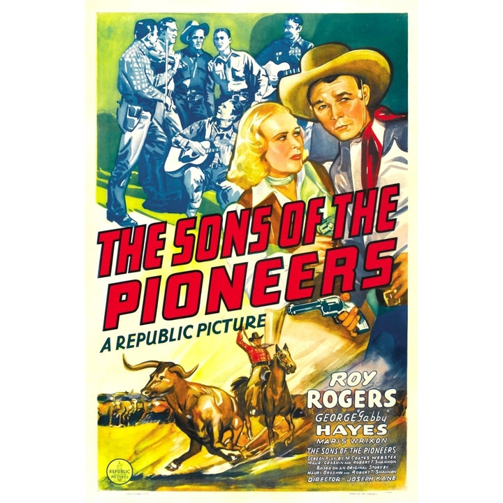 Sons Of The Pioneers Movie Poster Masterprint Image 1