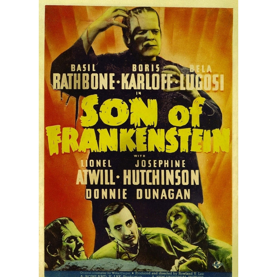 Son Of Frankenstein Movie Poster Masterprint Image 1