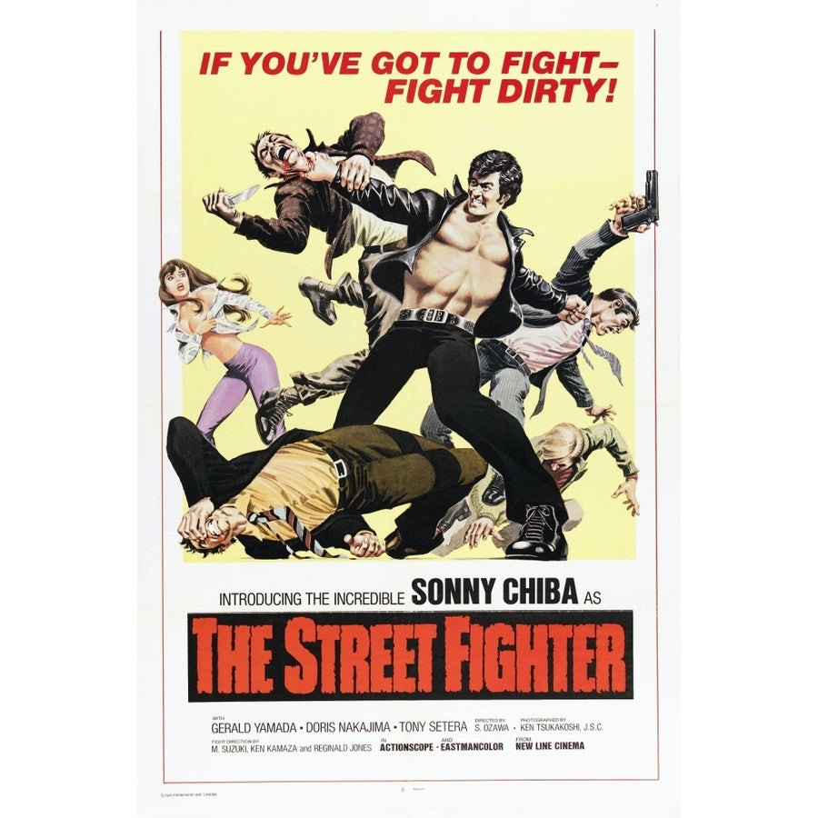 The Street Fighter Movie Poster Masterprint Image 1