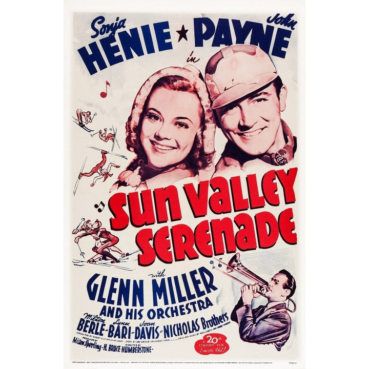 Sun Valley Serenade Movie Poster Masterprint Image 1