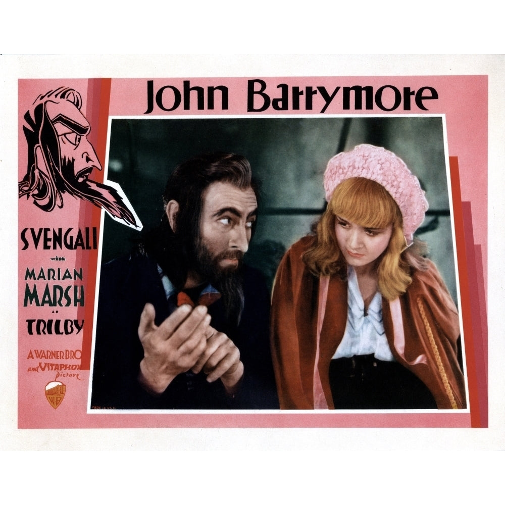 Svengali From Left John Barrymore Marian Marsh 1931. Movie Poster Masterprint Image 1