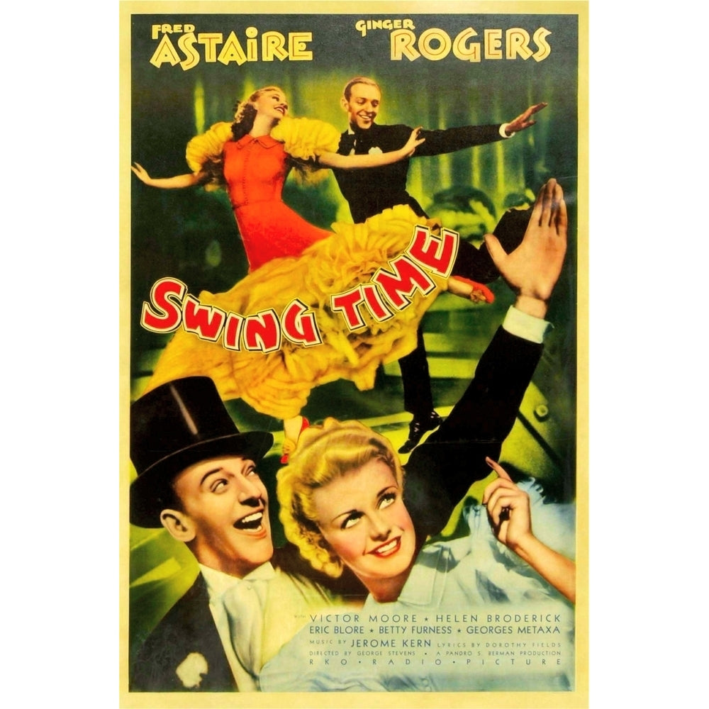 Swing Time Movie Poster Masterprint Image 1