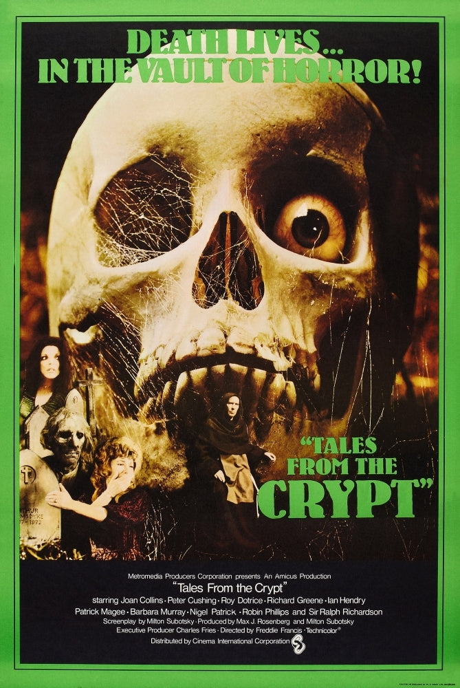 Tales From The Crypt British Poster Art 1972 Movie Poster Masterprint Image 1