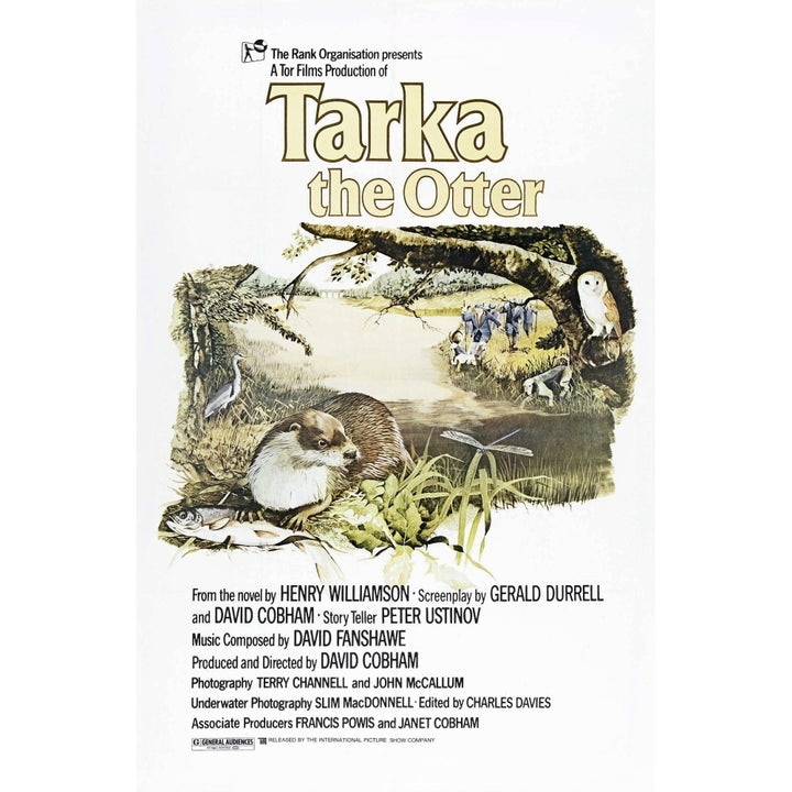 Tarka The Otter Us Poster 1979 ?? Rank Film Distributors/Courtesy Everett Collection Movie Poster Masterprint Image 1