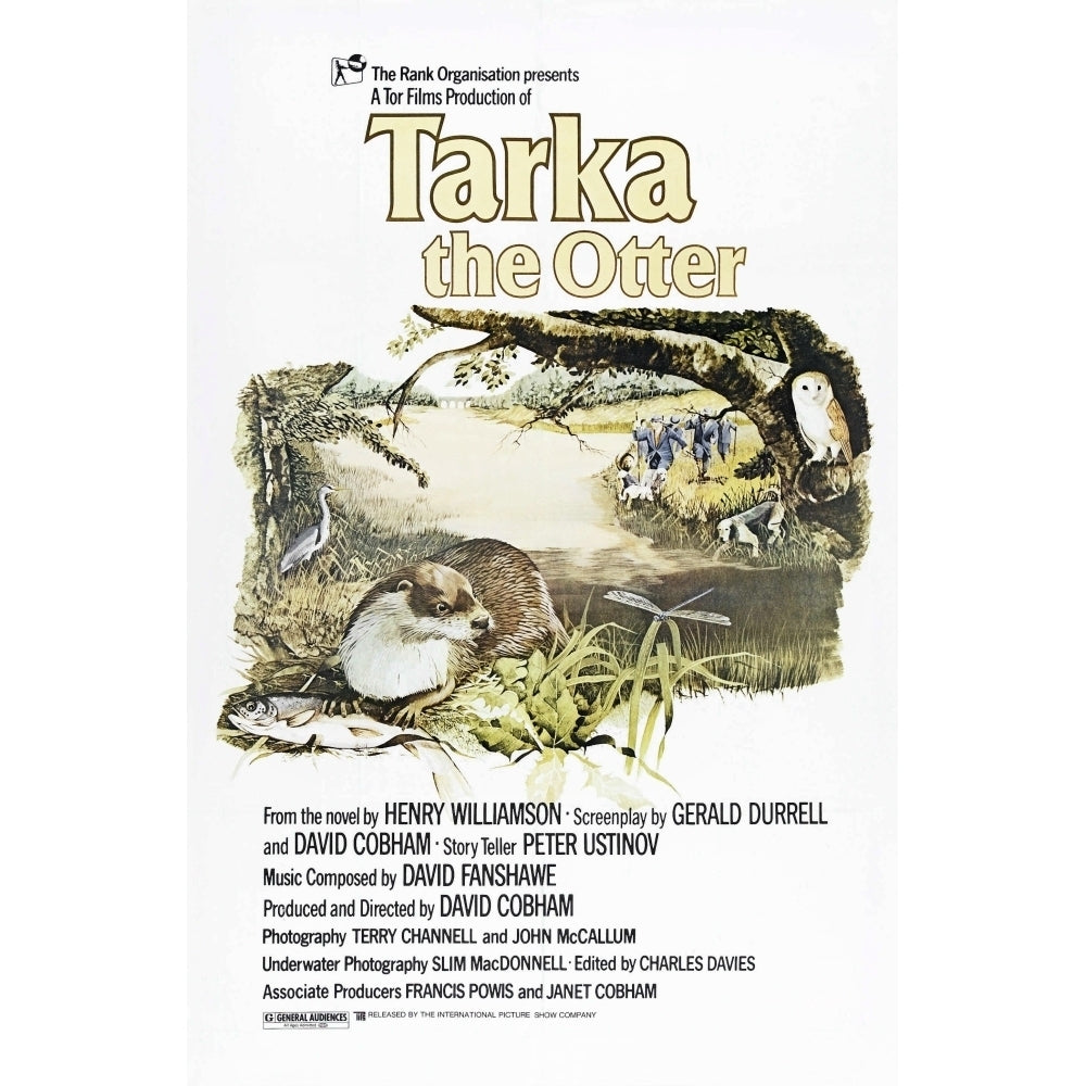 Tarka The Otter Us Poster 1979 ?? Rank Film Distributors/Courtesy Everett Collection Movie Poster Masterprint Image 2