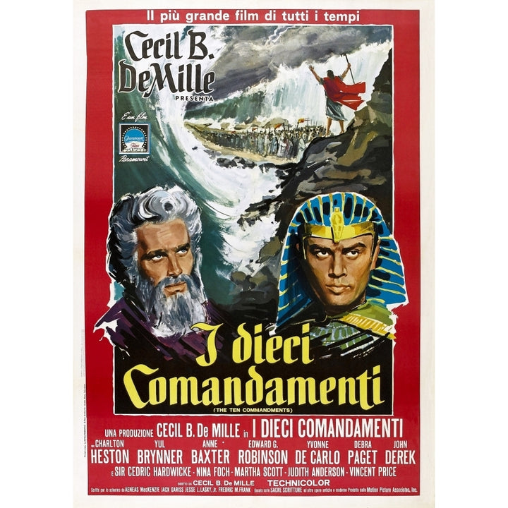 The Ten Commandments Movie Poster Masterprint Image 2