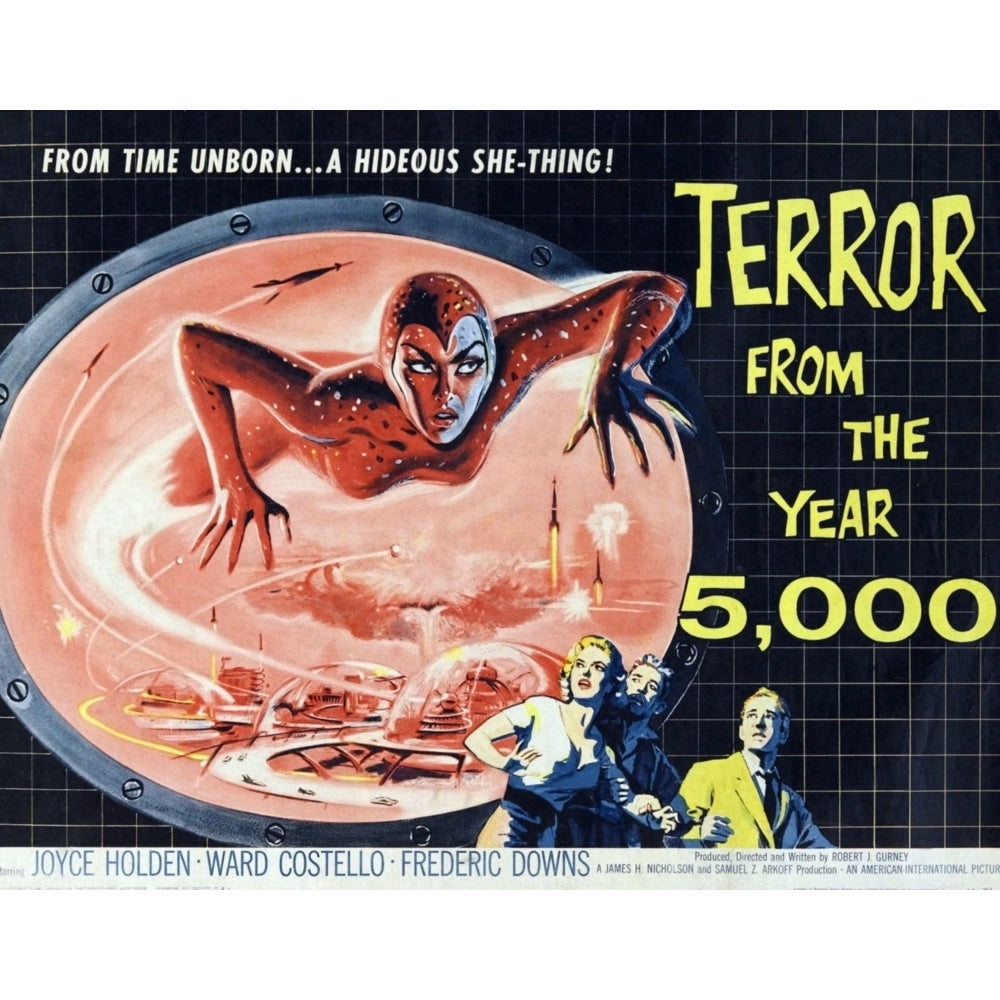 Terror From The Year Of 5000 Poster Art 1958 Movie Poster Masterprint Image 1