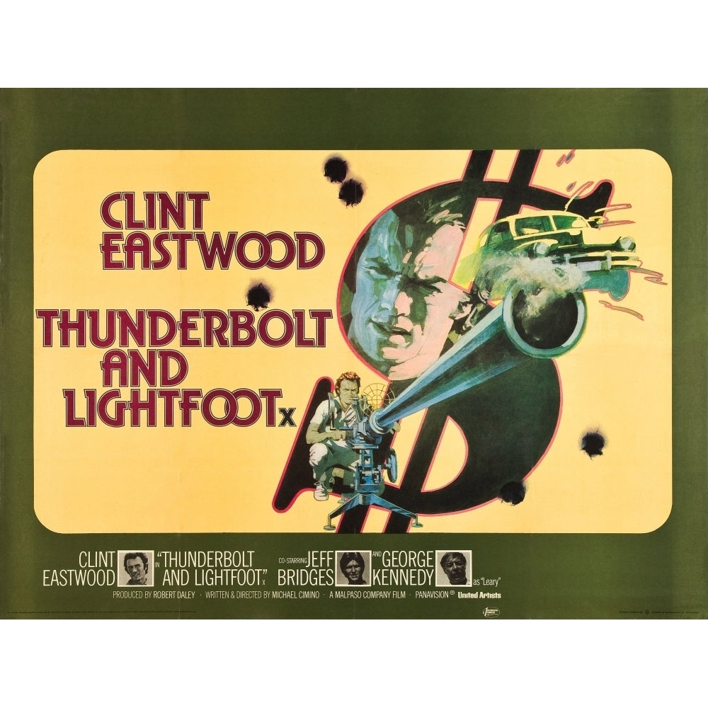 Thunderbolt And Lightfoot Movie Poster Masterprint Image 1