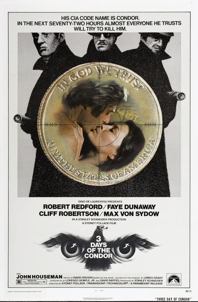 Three Days Of The Condor U.S Movie Poster Masterprint Image 1