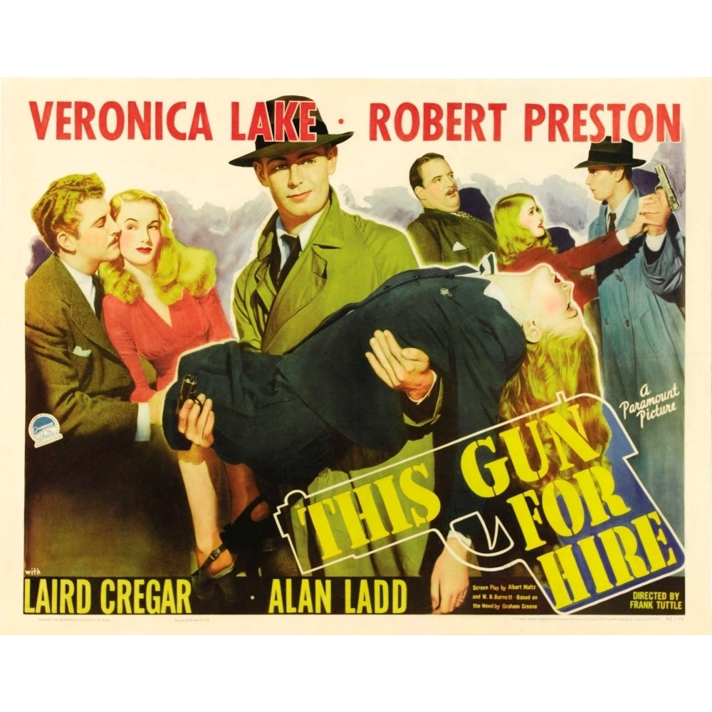 This Gun For Hire Movie Poster Masterprint Image 2