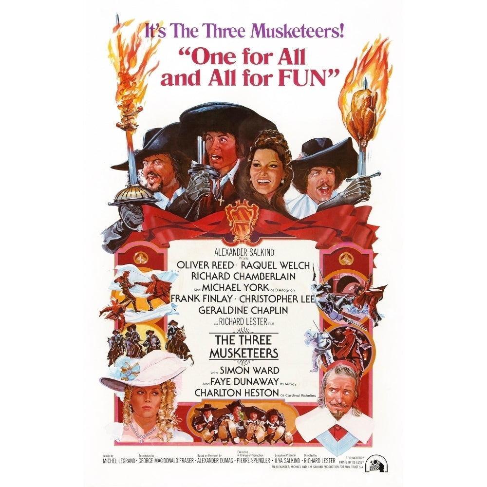 The Three Musketeers U Movie Poster Masterprint Image 1