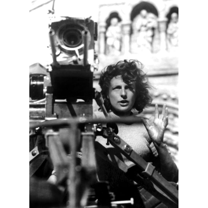 Tiefland Director Leni Riefenstahl On Set 1954 Photo Print Image 2