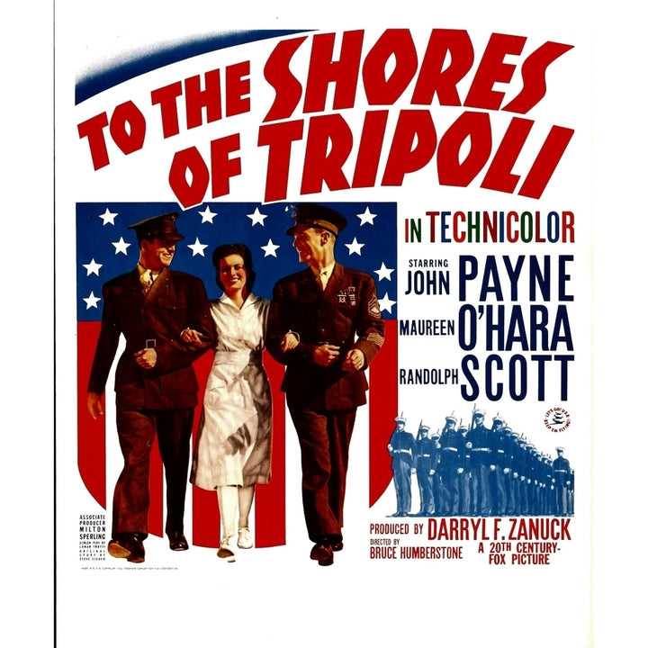 To The Shores Of Tripoli Movie Poster Masterprint Image 1