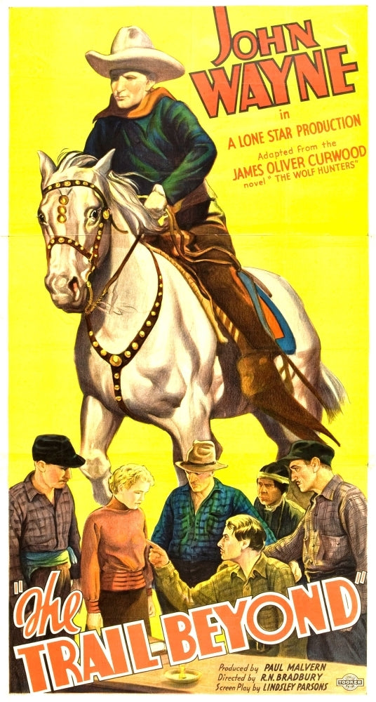 The Trail Beyond Top: John Wayne Bottom Second From Left: Verna Hillie 1934. Movie Poster Masterprint Image 1