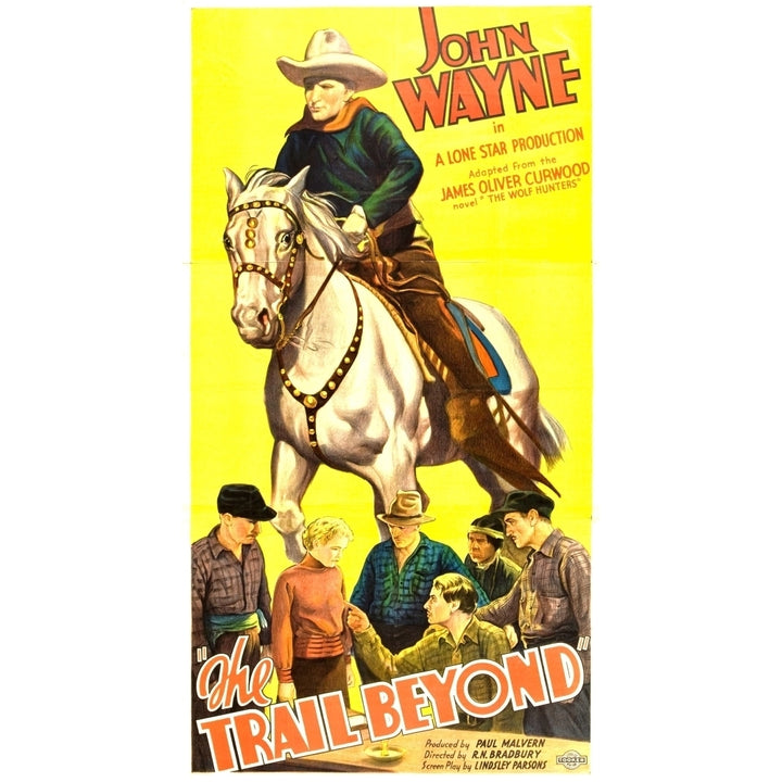 The Trail Beyond Top: John Wayne Bottom Second From Left: Verna Hillie 1934. Movie Poster Masterprint Image 1