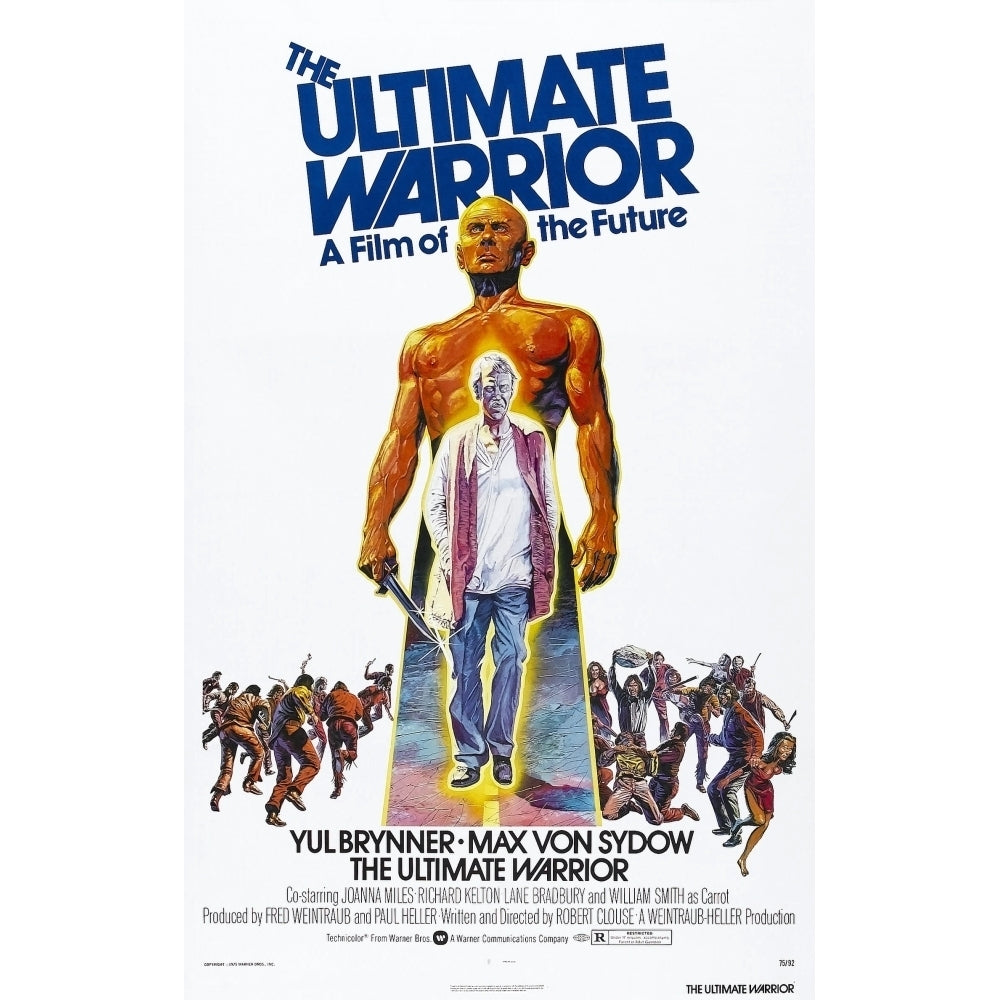 The Ultimate Warrior Us Poster Yul Brynner Max Von Sydow 1975 Movie Poster Masterprint Image 2