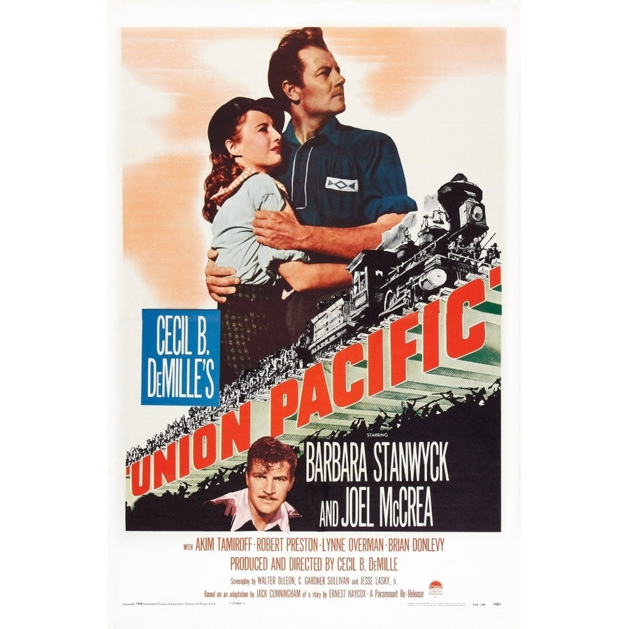 Union Pacific U Movie Poster Masterprint Image 1