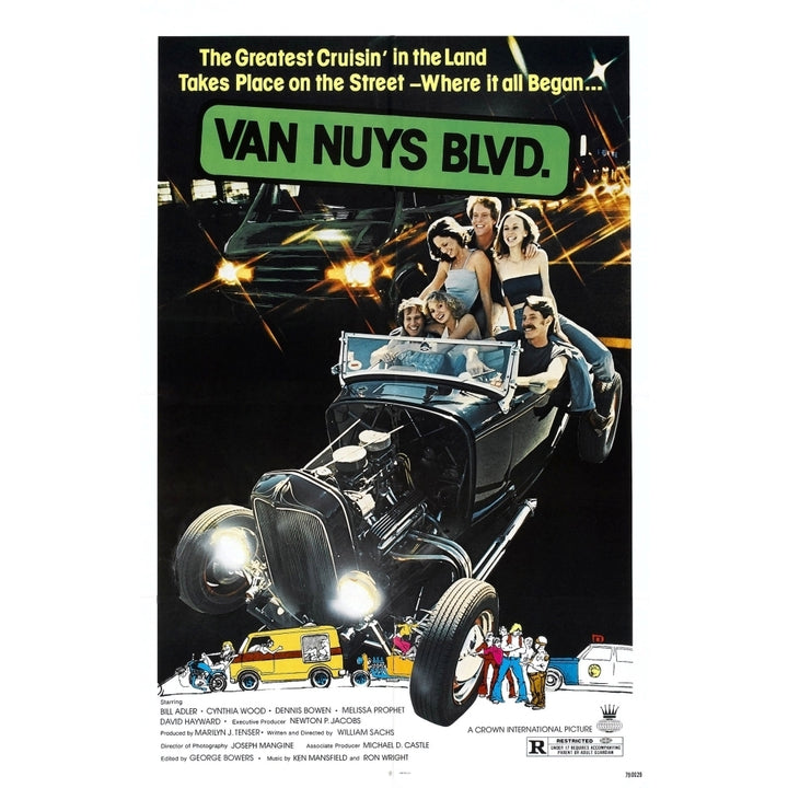 Van Nuys Blvd. 1979 ???? Crown International/Courtesy Everett Collection Movie Poster Masterprint Image 2