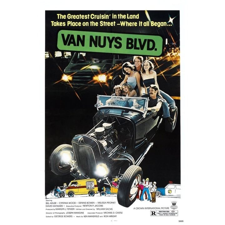 Van Nuys Blvd. 1979 ???? Crown International/Courtesy Everett Collection Movie Poster Masterprint Image 1