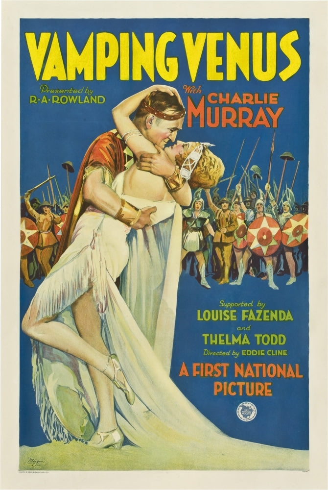 Vamping Venus Center Foreground From Left: Charles Murray Thelma Todd 1928. Movie Poster Masterprint Image 1