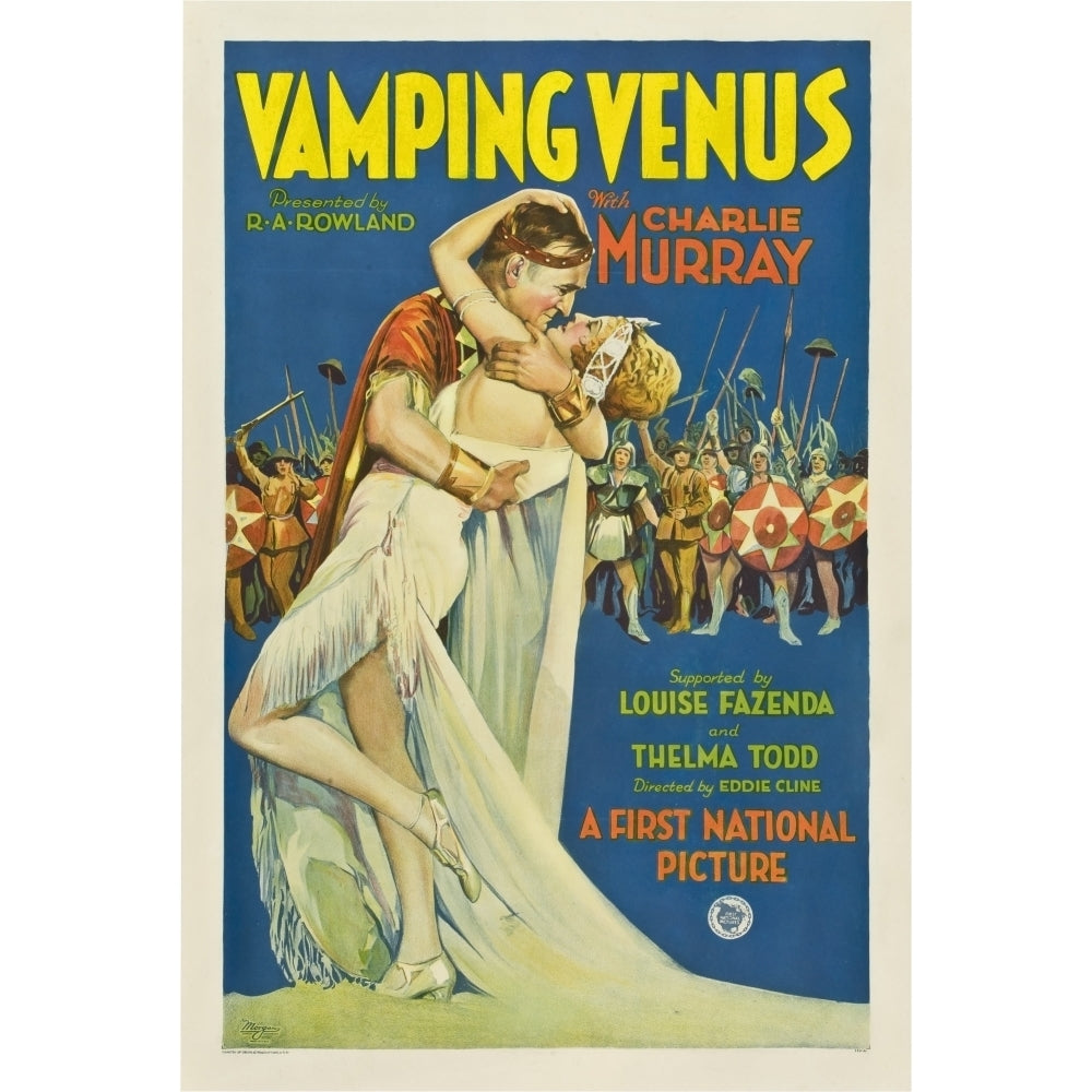 Vamping Venus Center Foreground From Left: Charles Murray Thelma Todd 1928. Movie Poster Masterprint Image 2