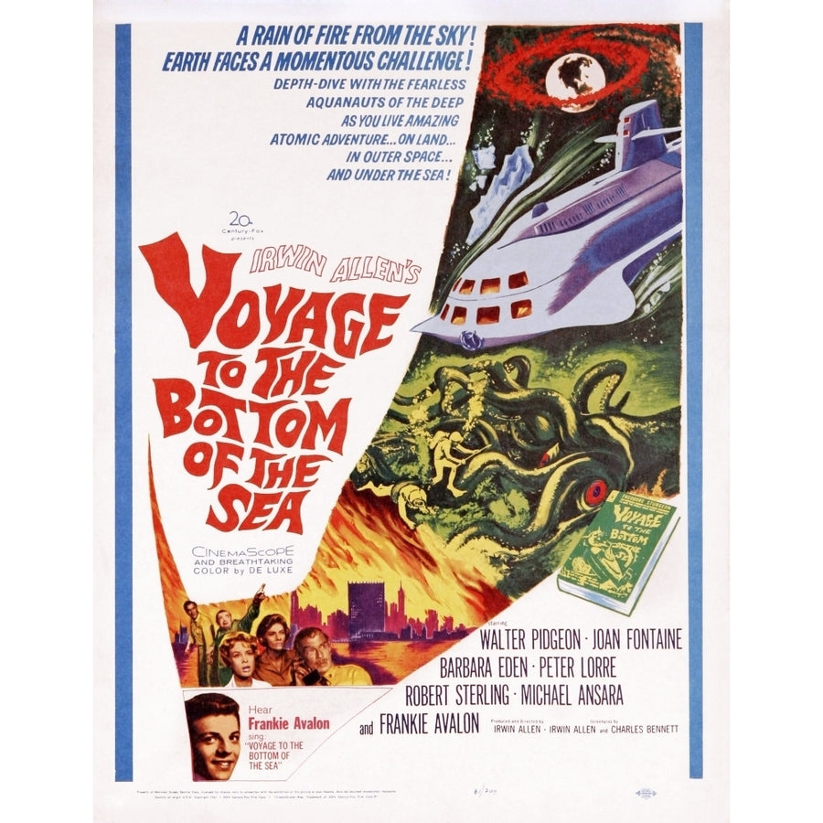 Voyage To The Bottom Of The Sea Movie Poster Masterprint Image 1