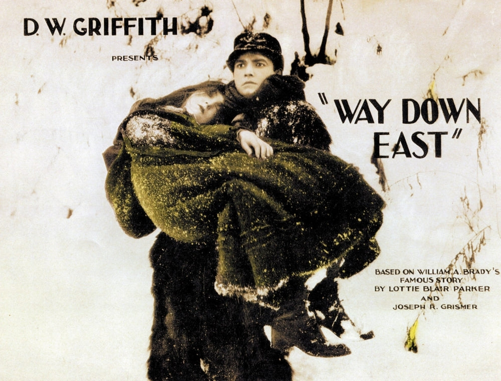 Way Down East From Left: Lillian Gish Richard Barthelmess 1920 Movie Poster Masterprint Image 1