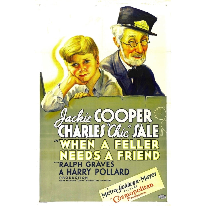 When A Feller Needs A Friend Movie Poster Masterprint Image 1