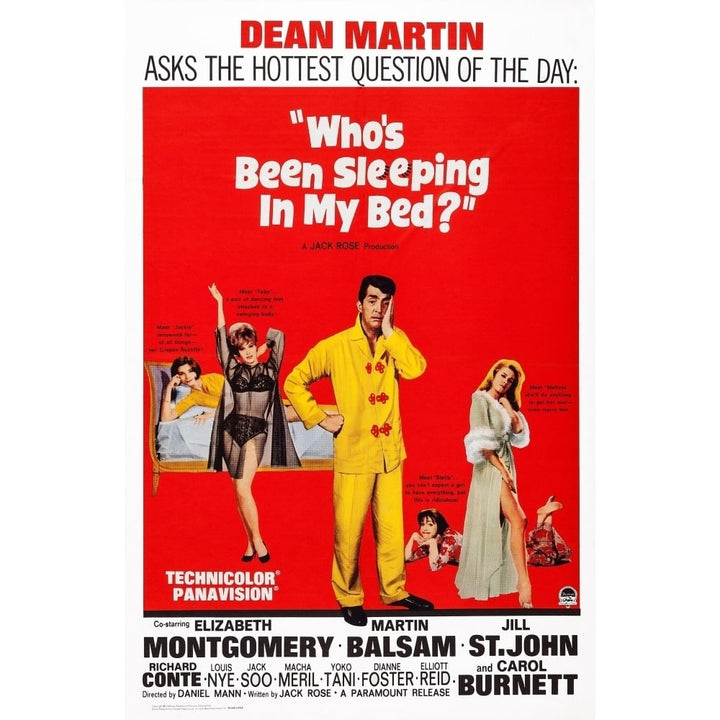 WhoS Been Sleeping In My Bed U Movie Poster Masterprint Image 1