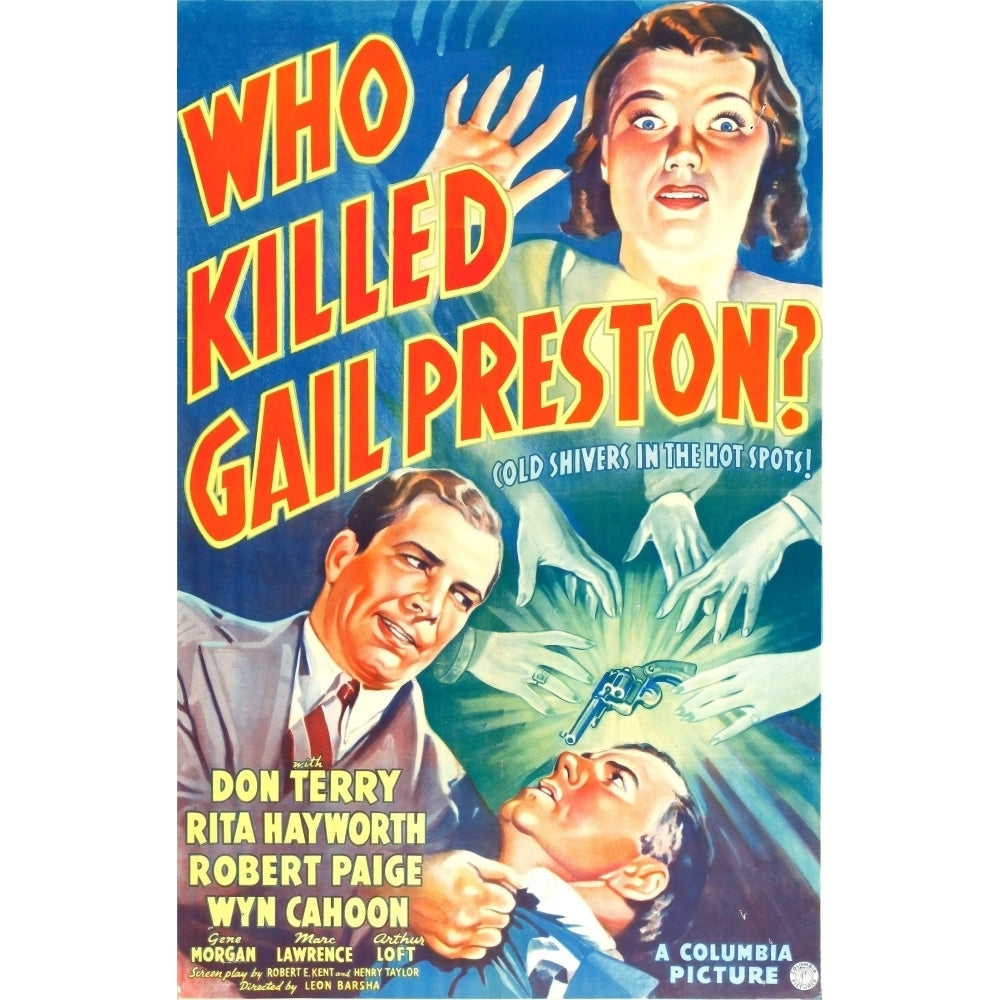 Who Killed Gail Preston? U Movie Poster Masterprint Image 2