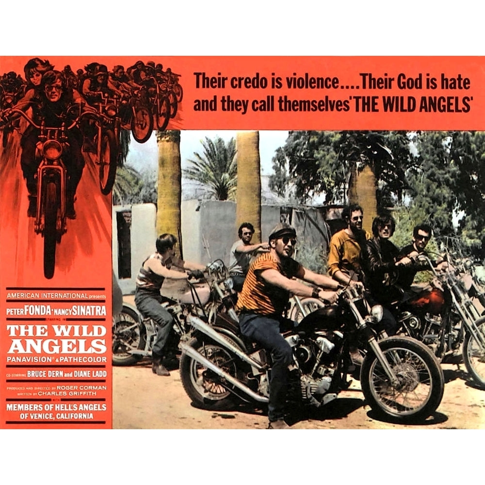 The Wild Angels Peter Fonda 1966. Movie Poster Masterprint Image 2