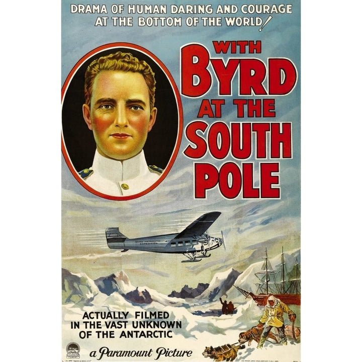 With Byrd At The South Pole Admiral Richard E. Byrd 1930 Movie Poster Masterprint Image 1