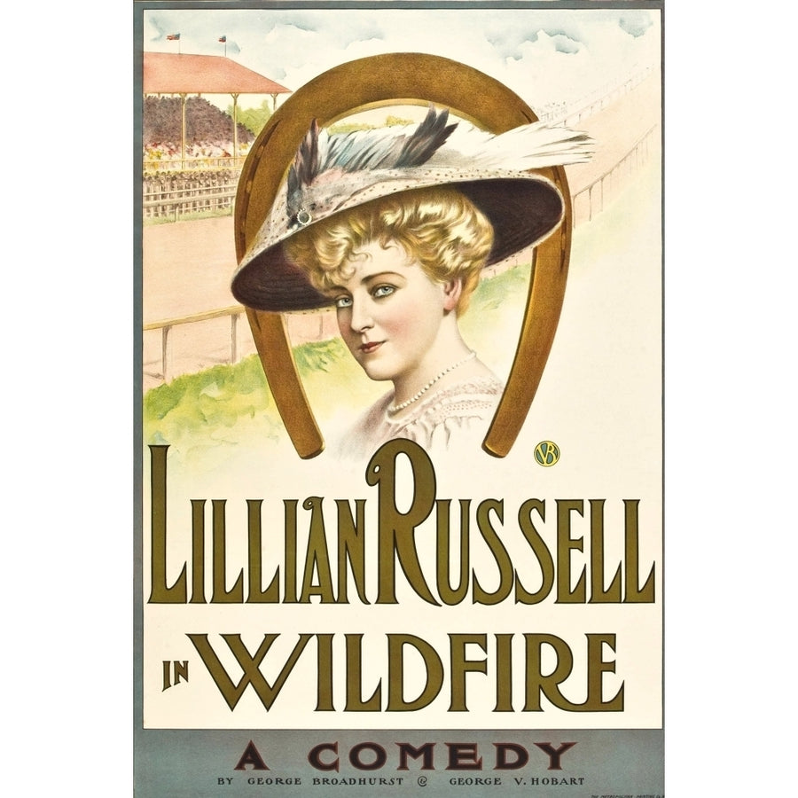 Wildfire Lillian Russell On Poster Art 1915. Movie Poster Masterprint Image 1