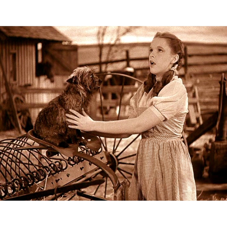 The Wizard Of Oz Toto Judy Garland 1939 Poster Print Image 1