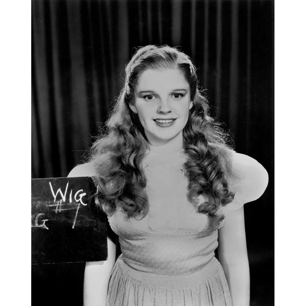 The Wizard Of Oz Judy Garland Wardrobe Test 1939 Poster Print Image 1