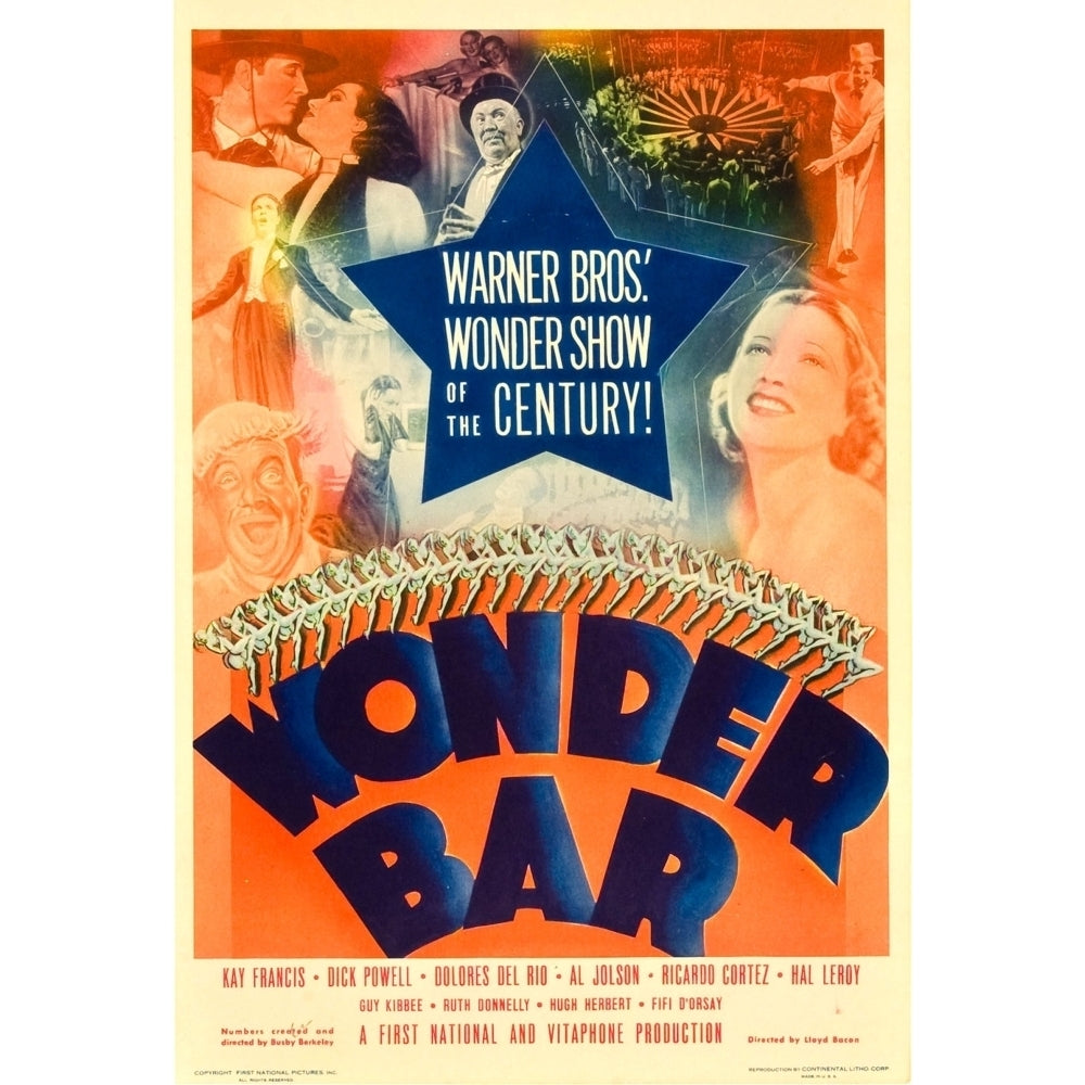 Wonder Bar Movie Poster Masterprint Image 2