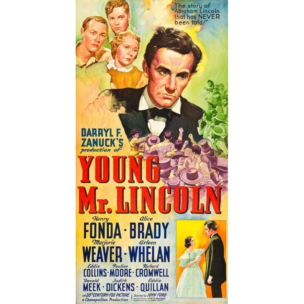 Young Mr. Lincoln Movie Poster Masterprint Image 2