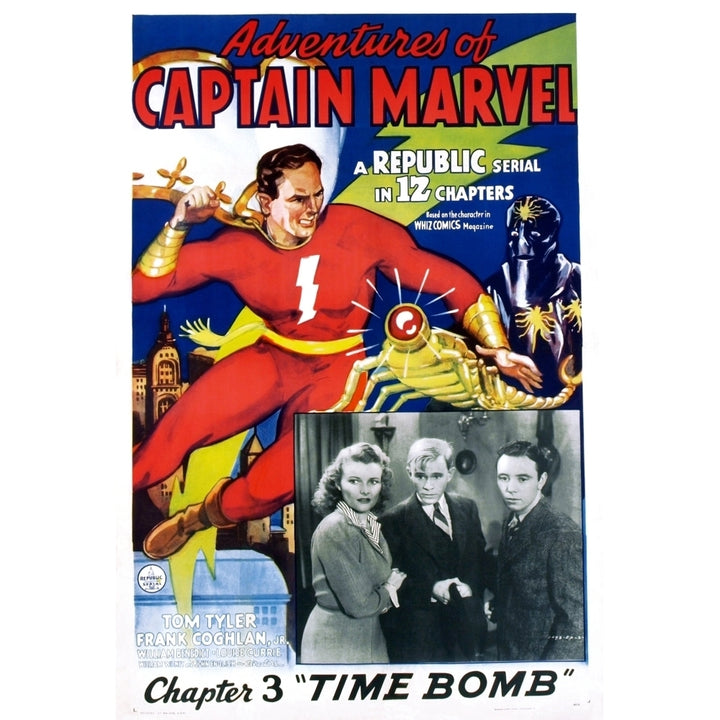 The Adventures Of Captain Marvel Movie Poster Masterprint Image 2