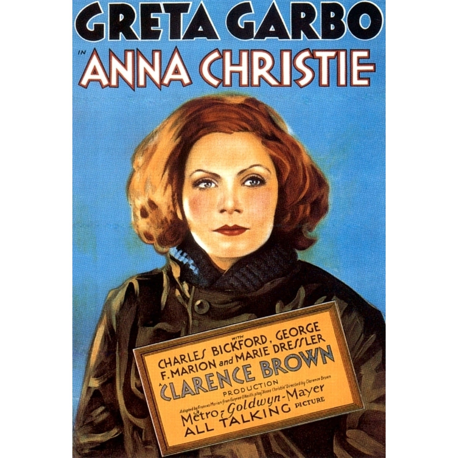 Anna Christie Greta Garbo 1930 Movie Poster Masterprint Image 1