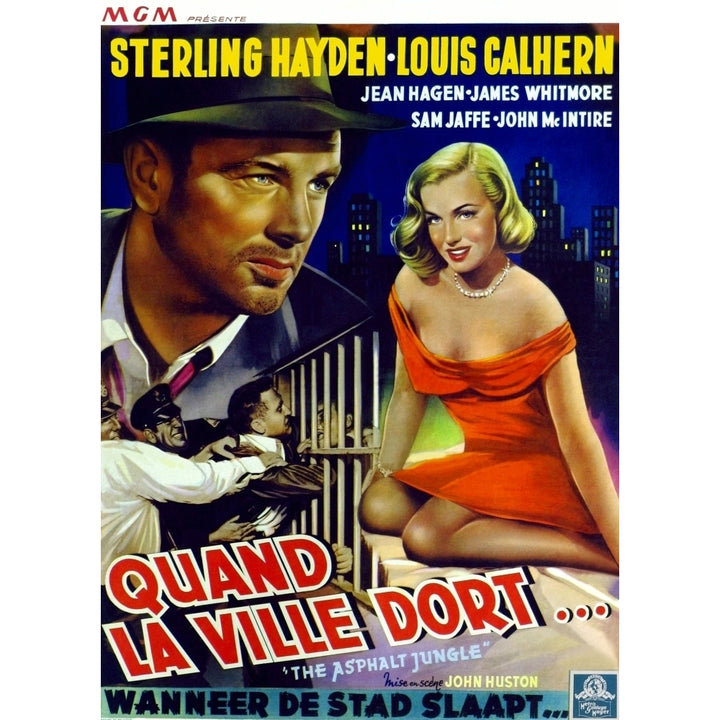 The Asphalt Jungle Movie Poster Masterprint Image 2