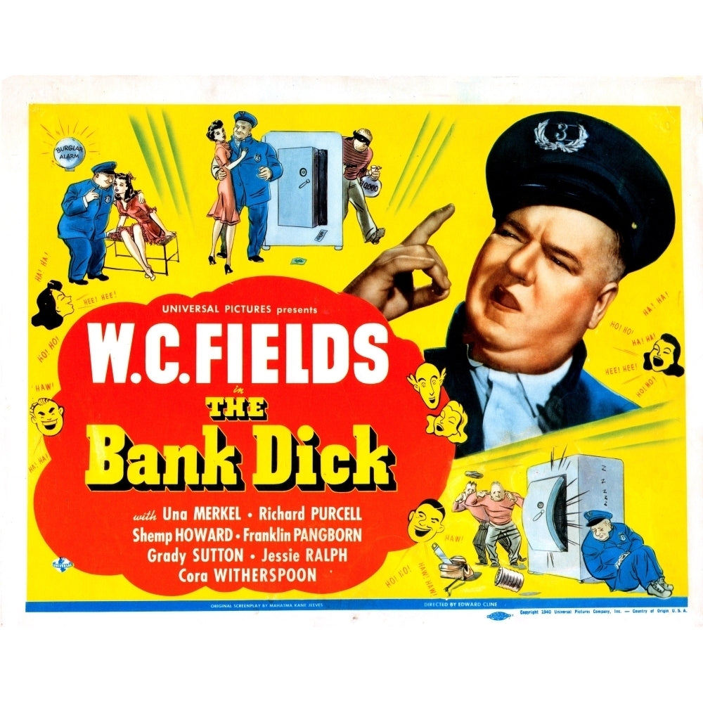 The Bank Dick Movie Poster Masterprint Image 1