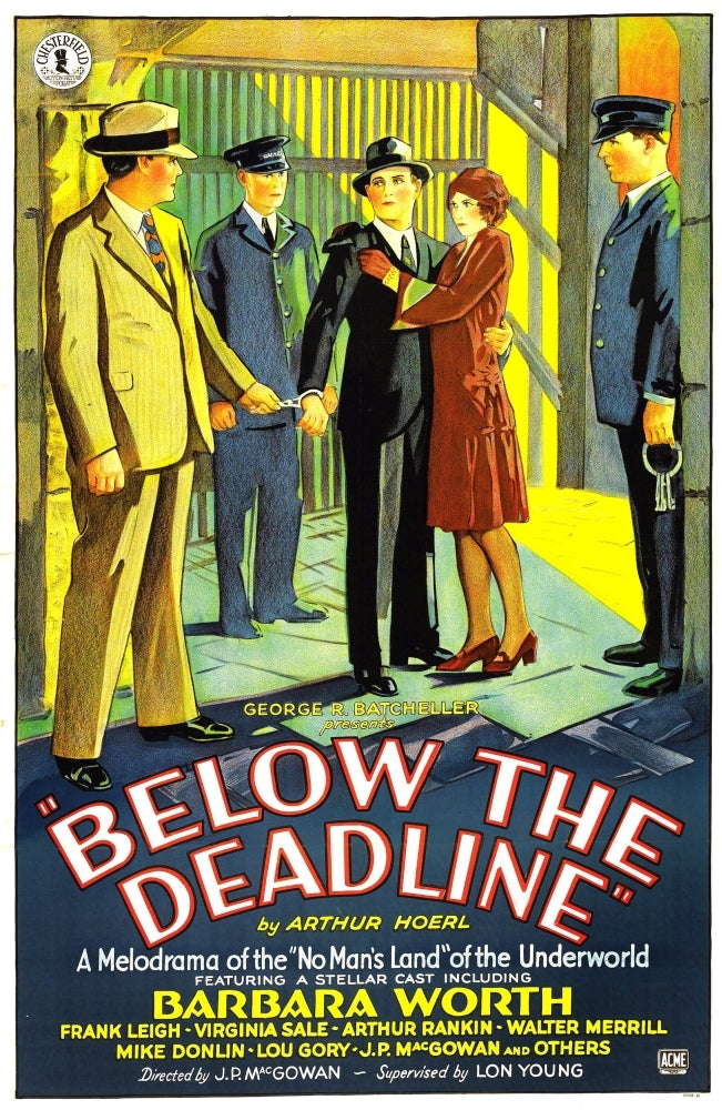 Below The Deadline Us Poster Art 1929 Movie Poster Masterprint Image 1