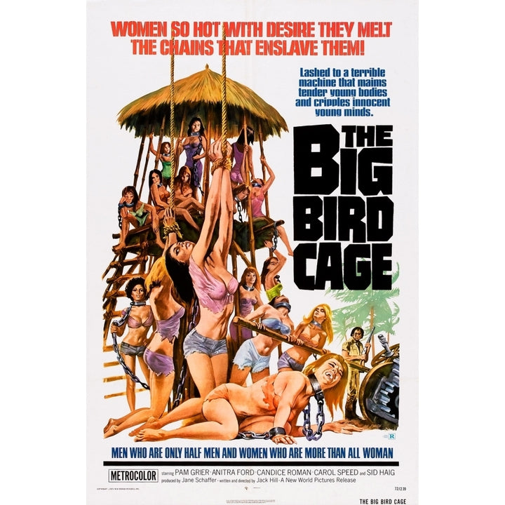 The Big Bird Cage Us Poster 1972 Movie Poster Masterprint Image 2