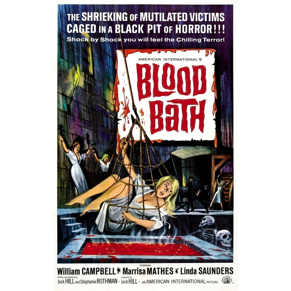 Blood Bath 1966 Movie Poster Masterprint Image 2