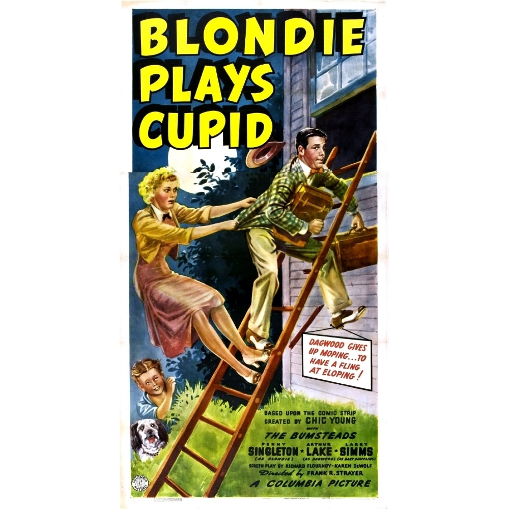 Blondie Plays Cupid U Movie Poster Masterprint Image 2