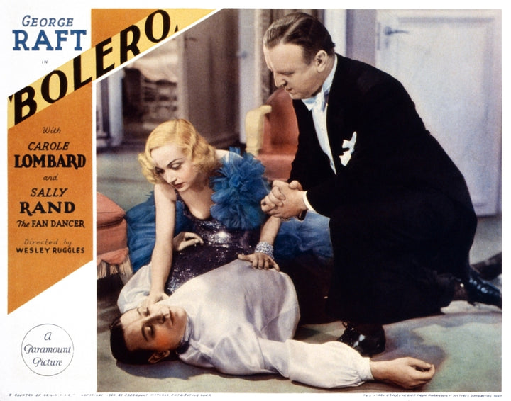 Bolero Us Poster Art From Left George Raft Carole Lombard William Frawley 1934 Movie Poster Masterprint Image 1