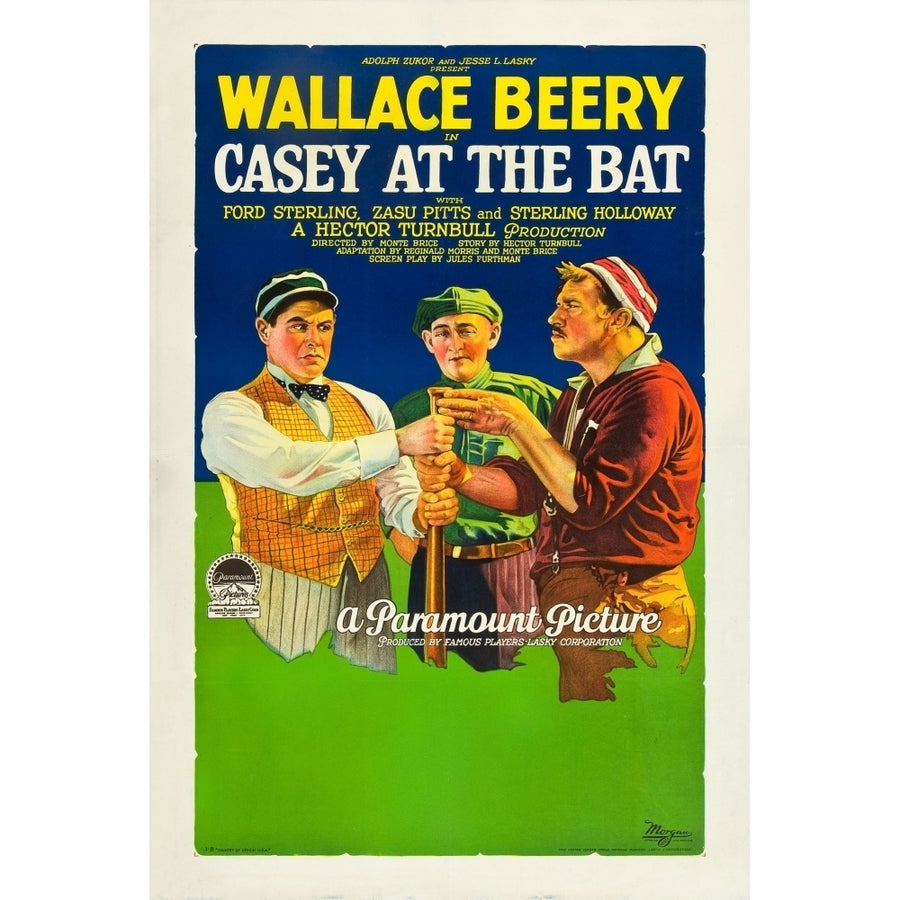 Casey At The Bat Right: Wallace Beery 1927. Movie Poster Masterprint Image 1