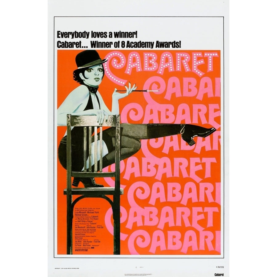 Cabaret Us Poster Liza Minnelli 1972. Movie Poster Masterprint Image 1