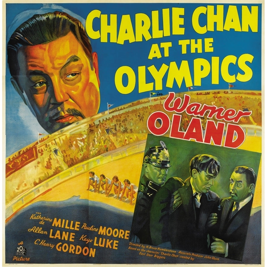 Charlie Chan At The Olympics Movie Poster Masterprint Image 1