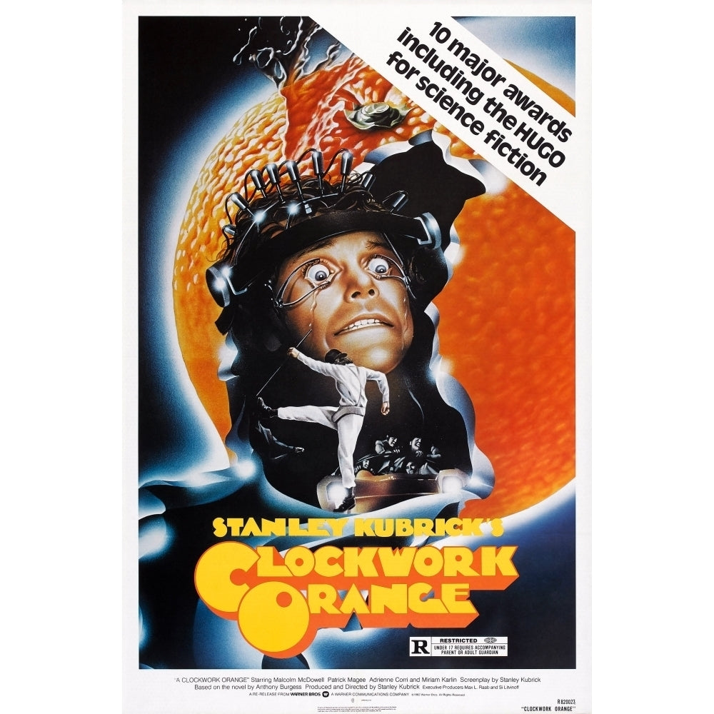 A Clockwork Orange Malcolm Mcdowell 1971 Movie Poster Masterprint Image 1